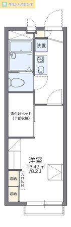 レオパレス太一IIの物件間取画像